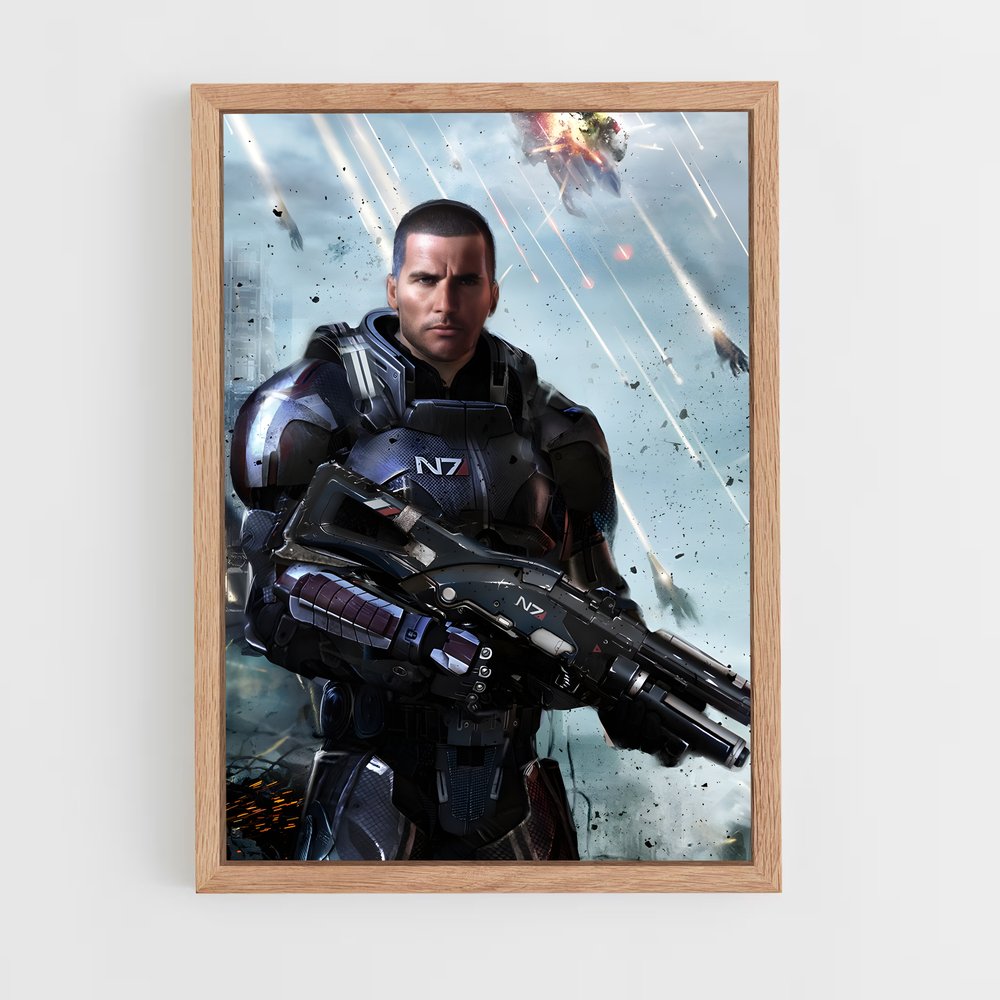 Poster Urban Vanguard – affiche Mass effect (vue 4)